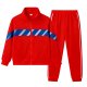 Red & Blue Stripe Tracksuit