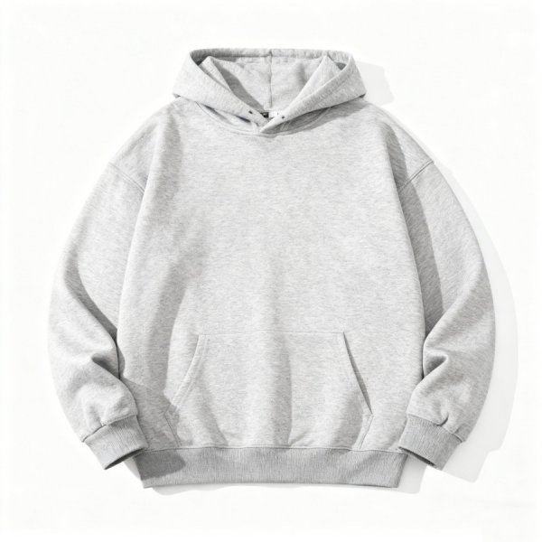 Light Gray Oversized Hoodie